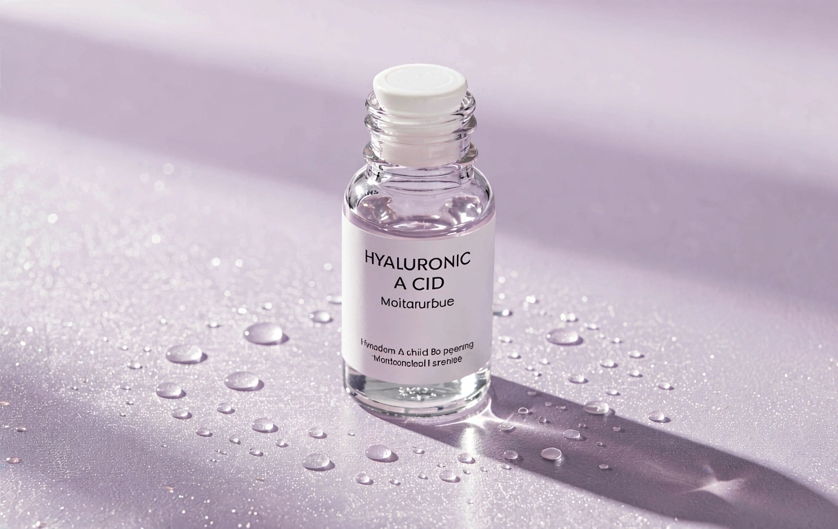 Minimalistisches Hautpflege-Konzept